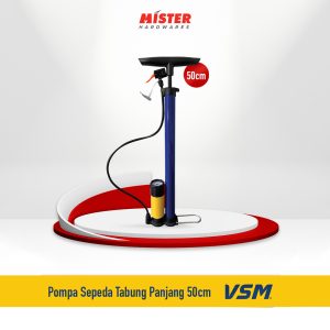 Pompa Sepeda Ban Angin Tabung Meter VSM