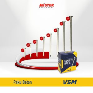 Paku Beton Putih VSM / Concrete Nails