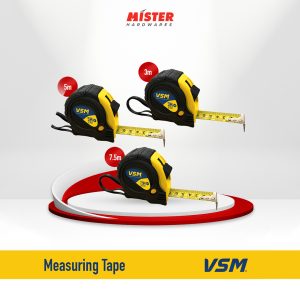 Meteran Roll Karet VSM 3 stop