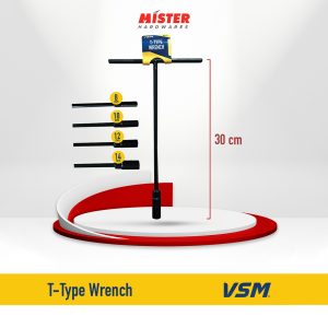 Kunci Sok T / T Type Wrench VSM