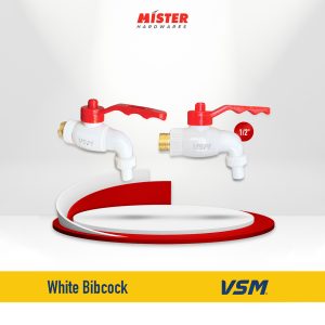 Kran TURKI Tembok PVC Jumbo 1/2" Kuningan VSM