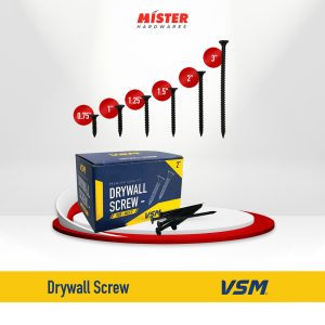 VSM Sekrup Gypsum / Drywall screw Hitam